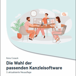 Ilona Cosack im Interview: Über die MkG-Sonderausgabe „Die Wahl der ersten Anwaltssoftware“ Titel
