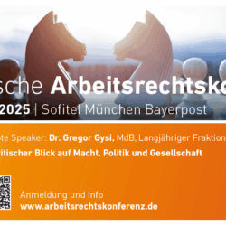 Gewinnspiel: Jetzt Ticket für die Deutsche Arbeitsrechtskonferenz 2025 gewinnen! Arbeitsrechtskonferenz