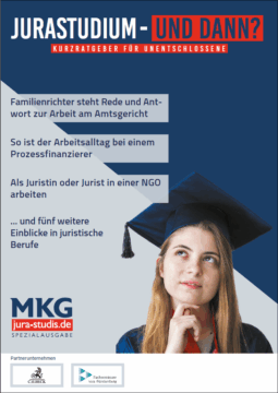Jurastudium und dann